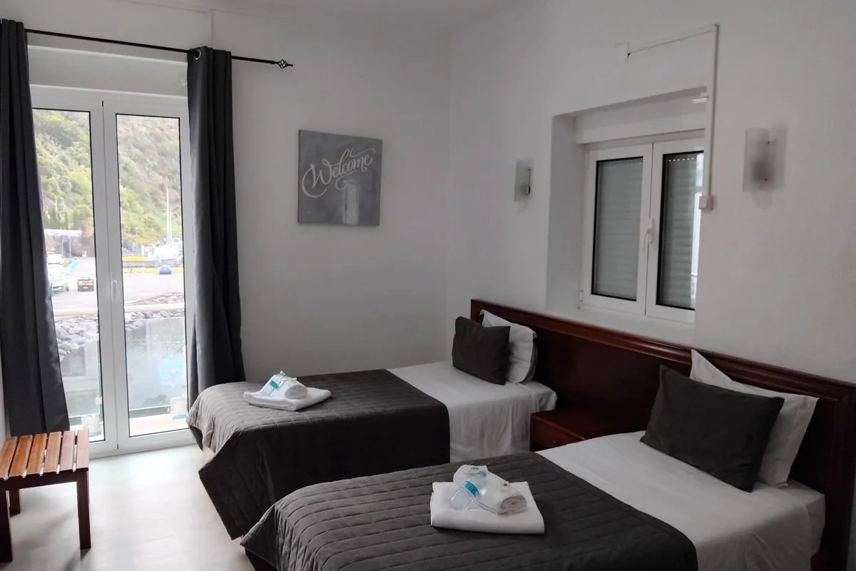 Quarto duplo ou twin do Hotel Soares Neto
